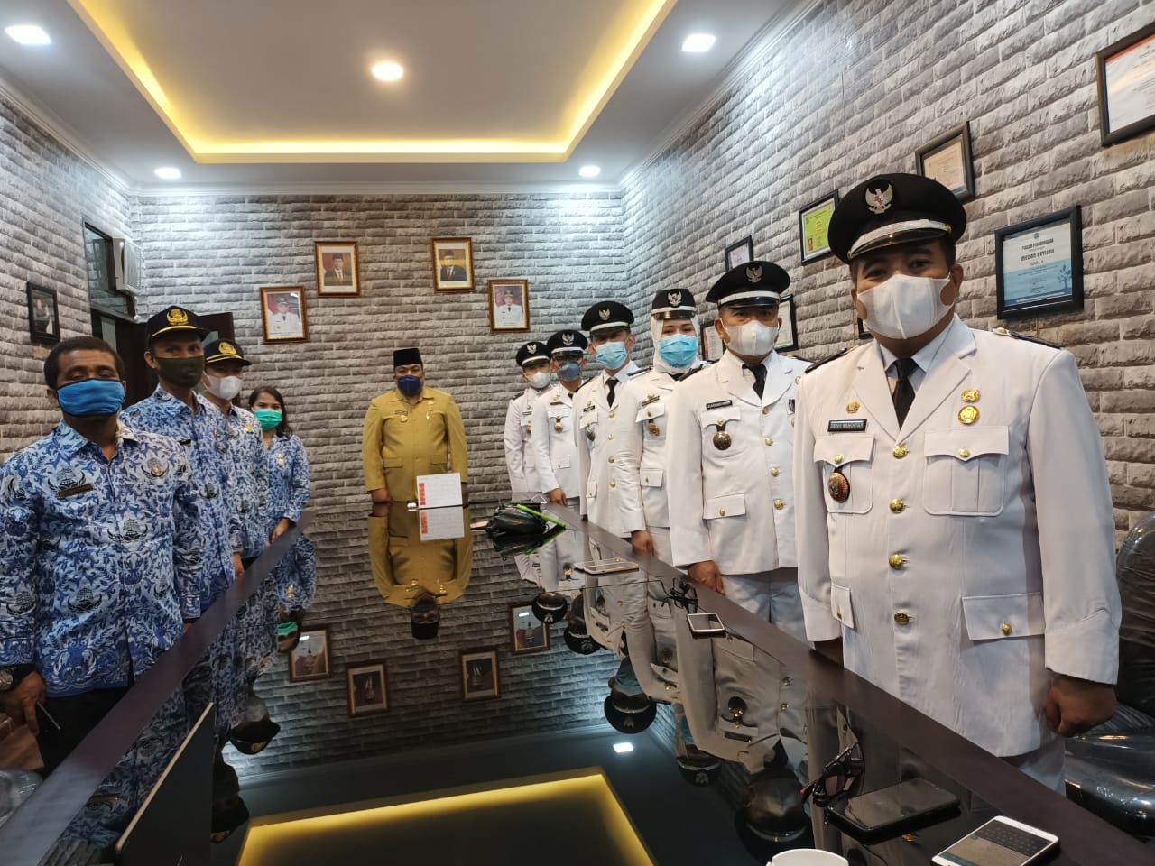 Upacara Pengibaran Bendera Peringatan HUT RI Ke-76 Secara Virtual
